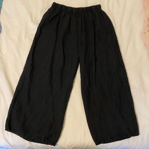 Bryan Walker Large Linen Wide Leg Pants